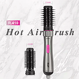 Фен гребінець для волосся RAF R410, Щітка для сушіння волосся, Стайлер для волосся, фото 10