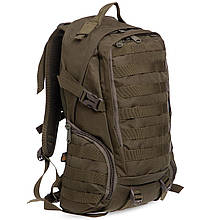 Рюкзак тактичний TY-9332 SILVER KNIGHT 30л р.40x26x15см нейлон оксфорд 900D штурмовий olive green