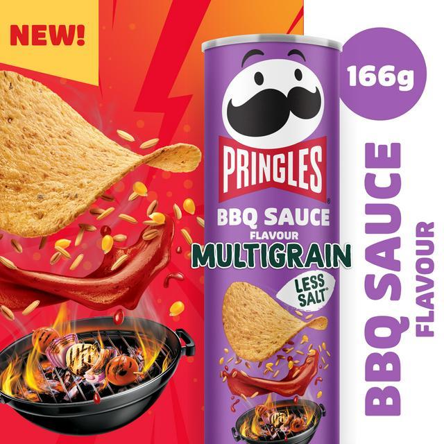 Чіпси Pringles Multigrain Bbq Sauce 166g