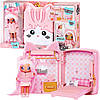 Ляльковий набір Na Na Na Surprise 3 в 1 Рюкзак спальня Рожева Кішечка Pink Kitty рюкзачок (585589), фото 2
