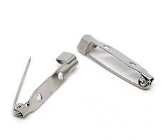 Основа для броши Finding Булавка з двома отворами Сталистий 31 мм x 6 мм