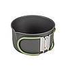 Набір посуду Bo-Camp Explorer 4 Pieces Hard Anodized Grey/Green (2200244), фото 7
