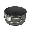Набір посуду Bo-Camp Explorer 4 Pieces Hard Anodized Grey/Green (2200244), фото 8