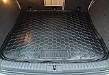 Килимок в багажник Volkswagen Tiguan з 2007 р. (AVTO-GUMM) поліуретан, фото 2