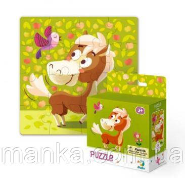 Пазли "Конячка" 300114 (40) "Dodo", 16 елементів, в коробці, фото 1