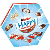 Новогодний набор подарок Kinder Happy Moments Mini Mix 161g