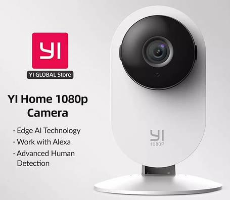IP-камера Xiaomi Yi Home Camera 1080p YYS.2016 оригінал GLOBAL, фото 1