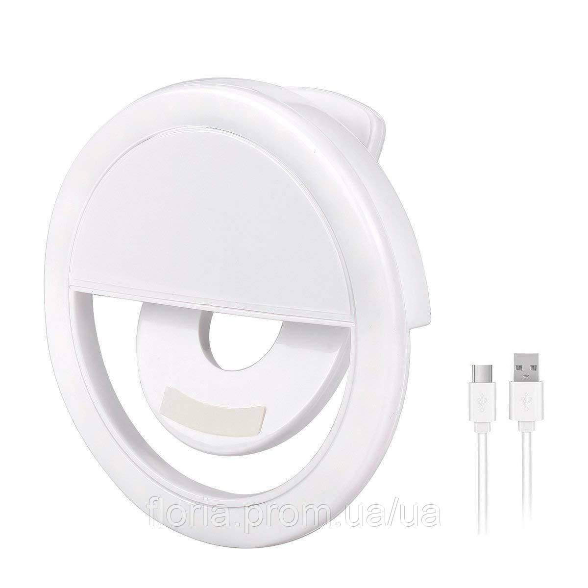 Аккумуляторная вспышка-подсветка для телефона селфи-кольцо XJ-01 Selfie  Ring Light Белый (ID#1715652346), цена: 140 ?, купить на Prom.ua