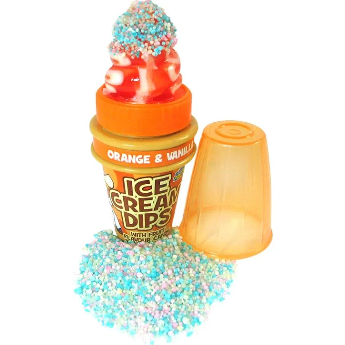 Льодяники з кислим порошком Crazy Candy Factory Ice Cream Dips 20g
