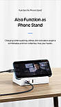 Мережевий зарядний пристрій USAMS US-CC160 P1 65 W Super Si Fast Charging USB Extension Socket white, фото 9