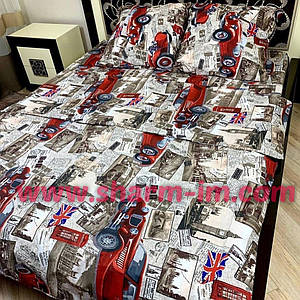 Комплект постільної білизни 150*215 см "Ретро" 100% бавовна