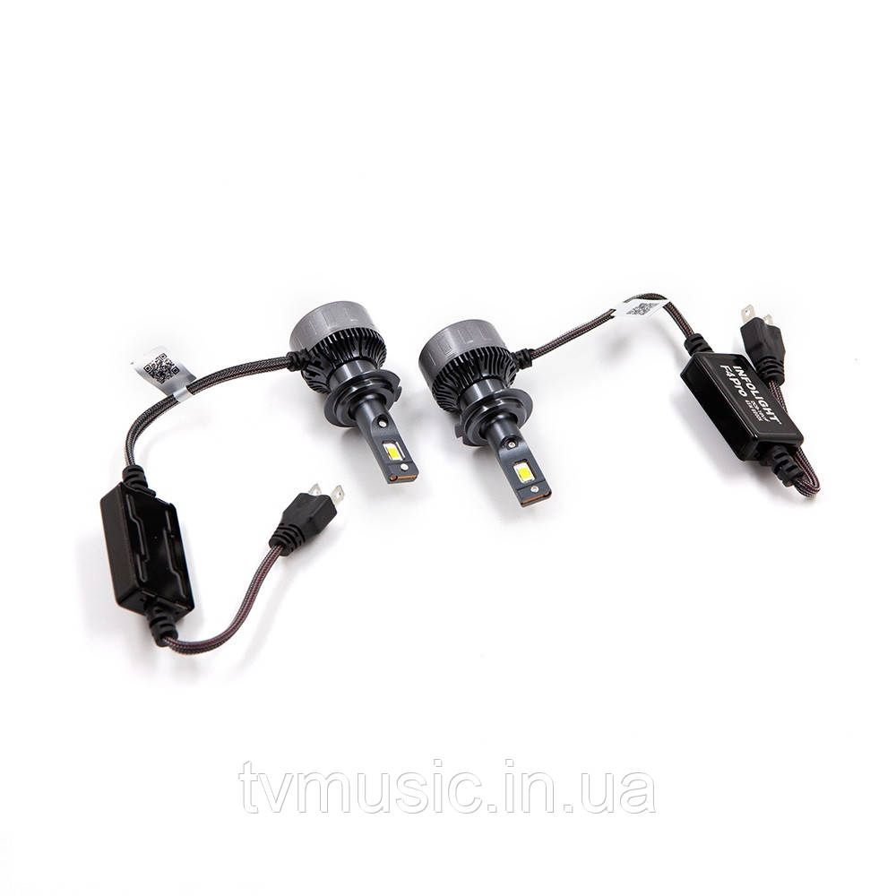 LED лампи SHO-ME F4-Pro H7 45W 6000K, фото 1