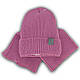ОПТ Дитячий комплект — шапка та шарф для дівчинки, р. 48-52 (5 шт./набір), фото 4