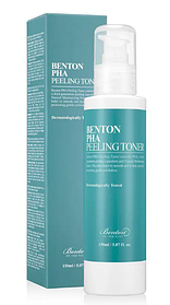 Тонер - ексфоліант з лактобіоновою кислотою Benton PHA Peeling Toner, 150мл