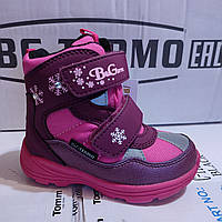 Дитячі зимові термо черевики B&G R22-7/20 Зимове взуття BG Termo 23