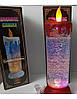 Світлодіодна Свічка, Лавова Лампа, Торнадо (25 см), фото 4
