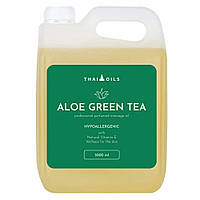 Олія масажна Thai Oils Aloe green tea 3 л