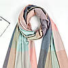 ШАРФ жіночий M&JJ СКАЙ рожевий/м'ята 75х180 см (1289), фото 7