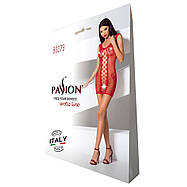 Відверту сукню-сітка Passion BS073 red, фото 3