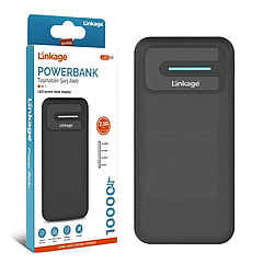 Портативний зарядний пристрій Powerbank Linkage LKP-17 Black 10000mAh/ Повербанк