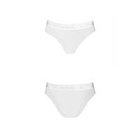 Трусики з прозорою вставкою Passion PS002 PANTIES M, white, фото 4