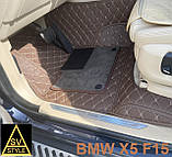 Шкіряні килимки Lexus RX 3D з екошкіри (2003-2009) Килимки Лексус РХ, фото 10