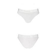 Трусики з прозорою вставкою Passion PS006 PANTIES white, size L, фото 3