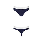 Спортивні трусики-стринги Passion PS007 PANTIES navy blue, size L, фото 2