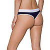 Спортивні трусики-стринги Passion PS007 PANTIES S, navy blue, фото 7