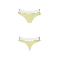 Спортивні трусики-стринги Passion PS007 PANTIES yellow, size XL, фото 3