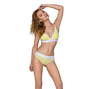 Спортивні трусики-стринги Passion PS007 PANTIES yellow, size XL, фото 3