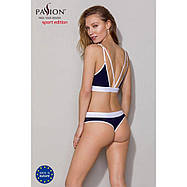 Спортивний топ з подвійними бретелями Passion PS007 TOP navy blue, size XL, фото 2