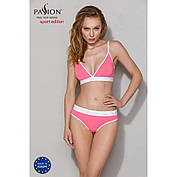 Спортивний топ з подвійними бретелями Passion PS007 TOP pink, size XL, фото 2