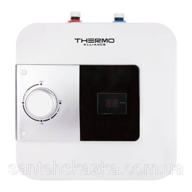 Водонагрівач електричний Thermo Alliance 15 л під мийку вертикальний, мокрий ТЕН 1,5 кВт SF15S15N, фото 1