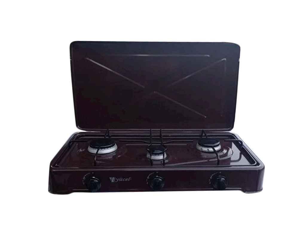 Таганок газовий настiльний (3 к.) O-300-LPG-copper ТМ YUCEL, фото 1
