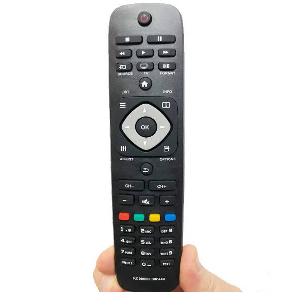 

Пульт для телевизора philips rc-2422 5499 0449, Черный