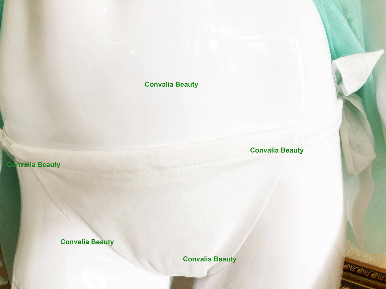 

Трусы одноразовые женские на завязках, белые, в инд.уп., ТМ Convalia Beauty, Белый