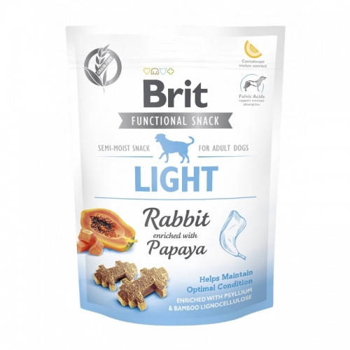 

Функциональные лакомства Brit Care Light кролик с папайей д/собак, 150 г