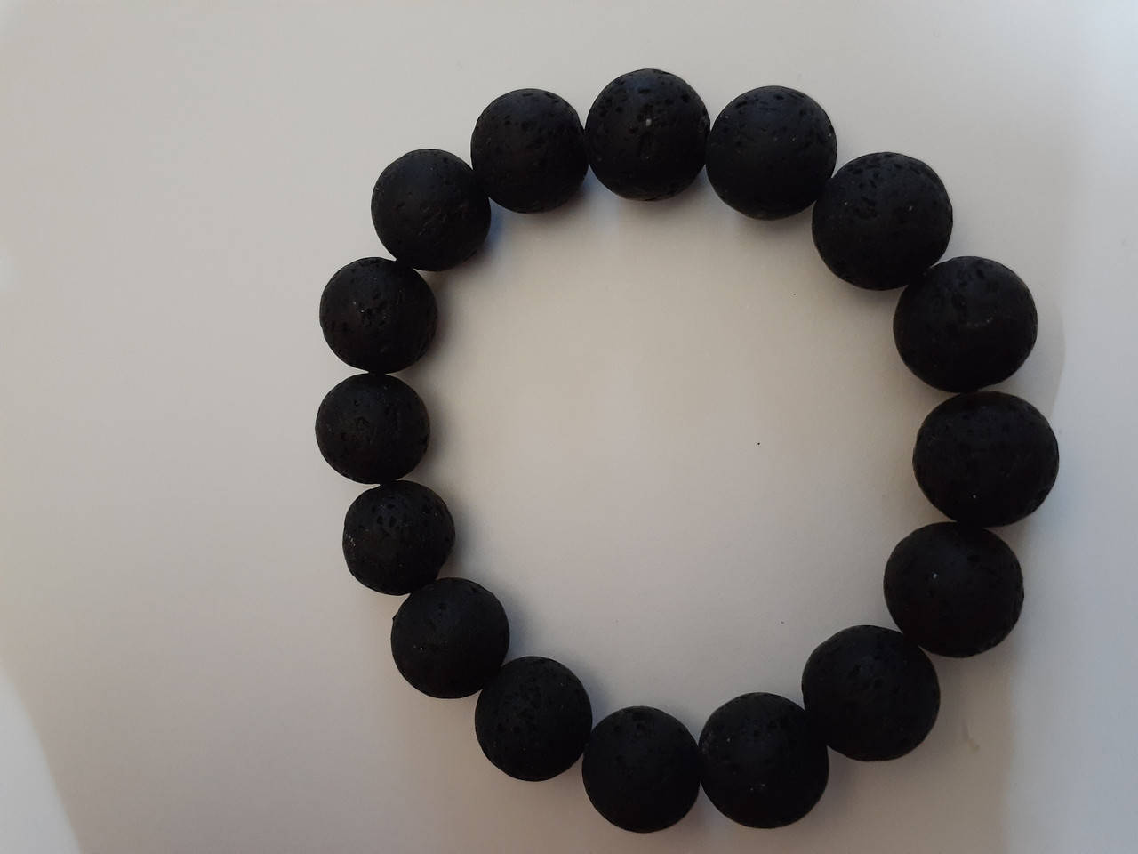 

Браслет из Лавы на резинке d-12мм L-18см