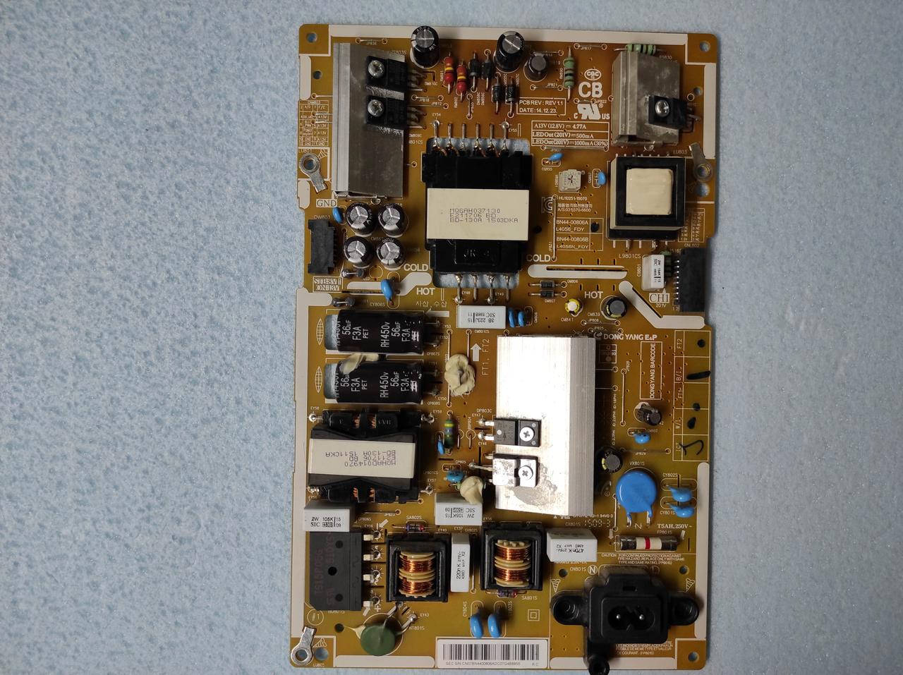 

Блок питания BN44-00806A L40S6_FDY телевизора Samsung UE40JU6430