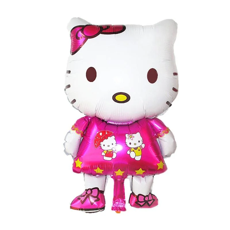 

Фольгированный шарик КНР (85х49 см) Китти, Разные цвета