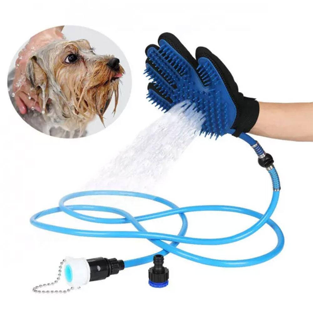 

Перчатка для мойки животных Pet washer / Инструменты для груминга, Голубой