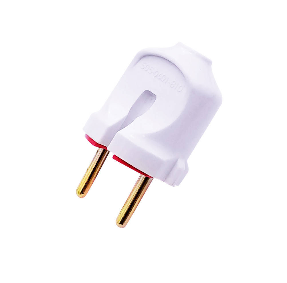 

Вилка прямая б/з белая 10А Аватар GAV 110