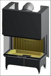 Камінна топка SPARTHERM Arte 3RL-80h