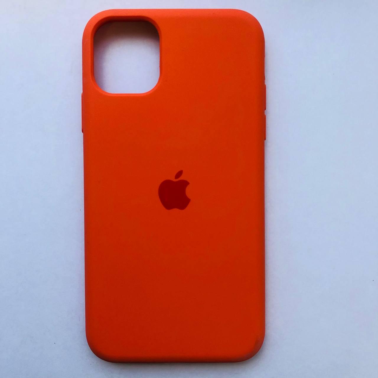 Чохол Silicone Case для Apple iPhone 11 Apricot Orange