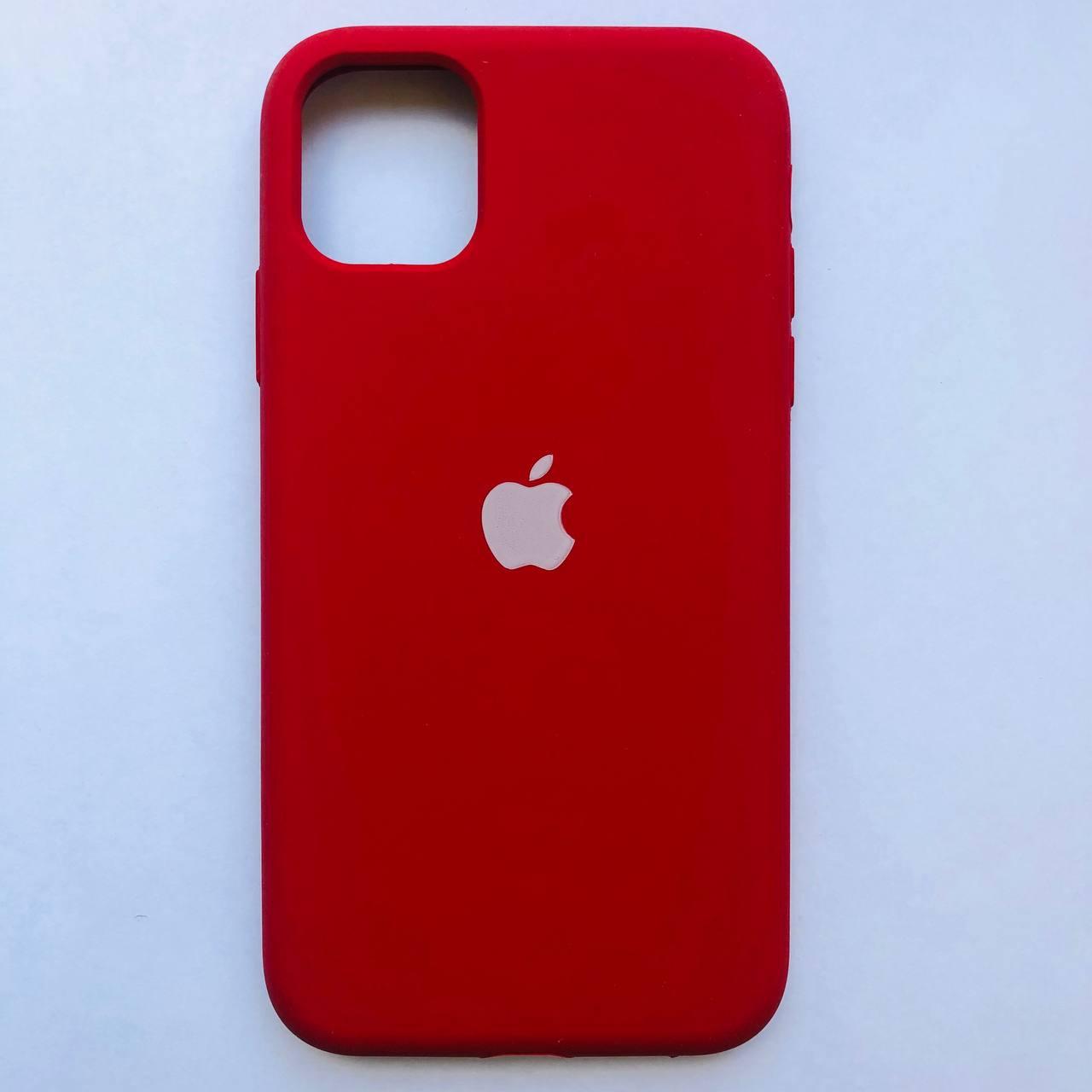 Чохол Silicone Case для Apple iPhone 11 China Red