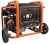 Електрогенератор бензиновий BLACK&DECKER BXGNP3000E 3 кВт, фото 8