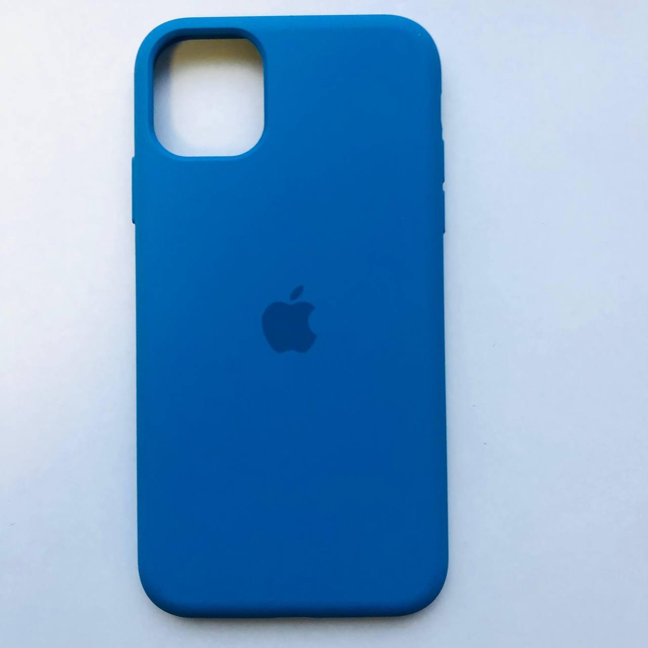 Чохол Silicone Case для Apple iPhone 11 Capri Blue