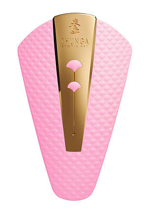 Кліторальний вібратор Shunga — Obi Intimate Massager Light Pink, фото 1