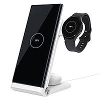 Беспроводная зарядная станция Nillkin PowerTrio 3-in-1 для смартфона Samsung, Galaxy Watch и Galaxy Buds